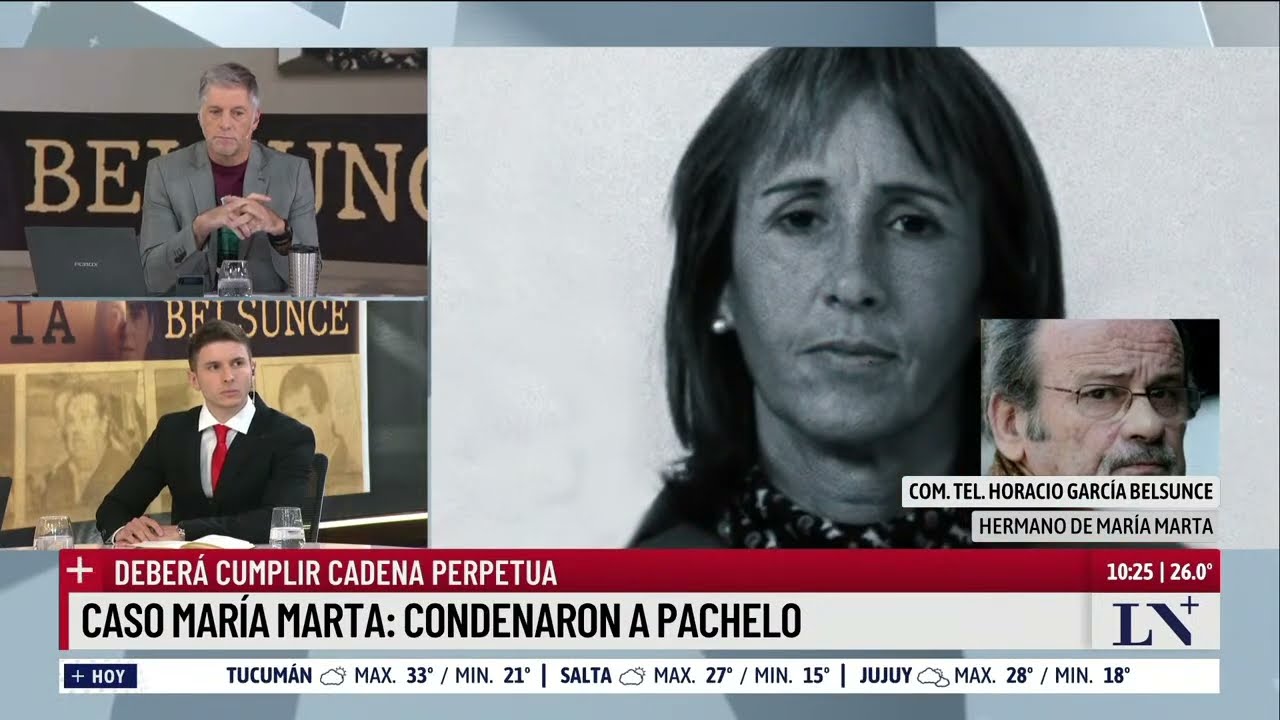 Caso María Marta: en exclusiva la palabra de su hermano tras la condena a Pachelo