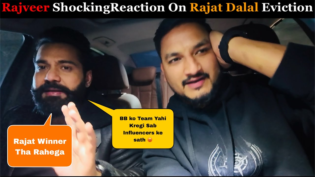 @RajveerFitnessSeries Гневная реакция после выселения Раджата Далала 😡 Раджат Далал выселен из BB 18