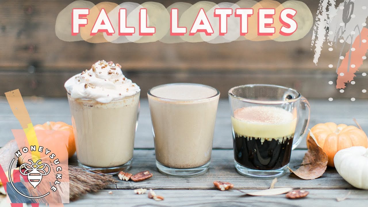 3 MIND BLOWING FALL LATTES 💥 #THIRSTDAYS