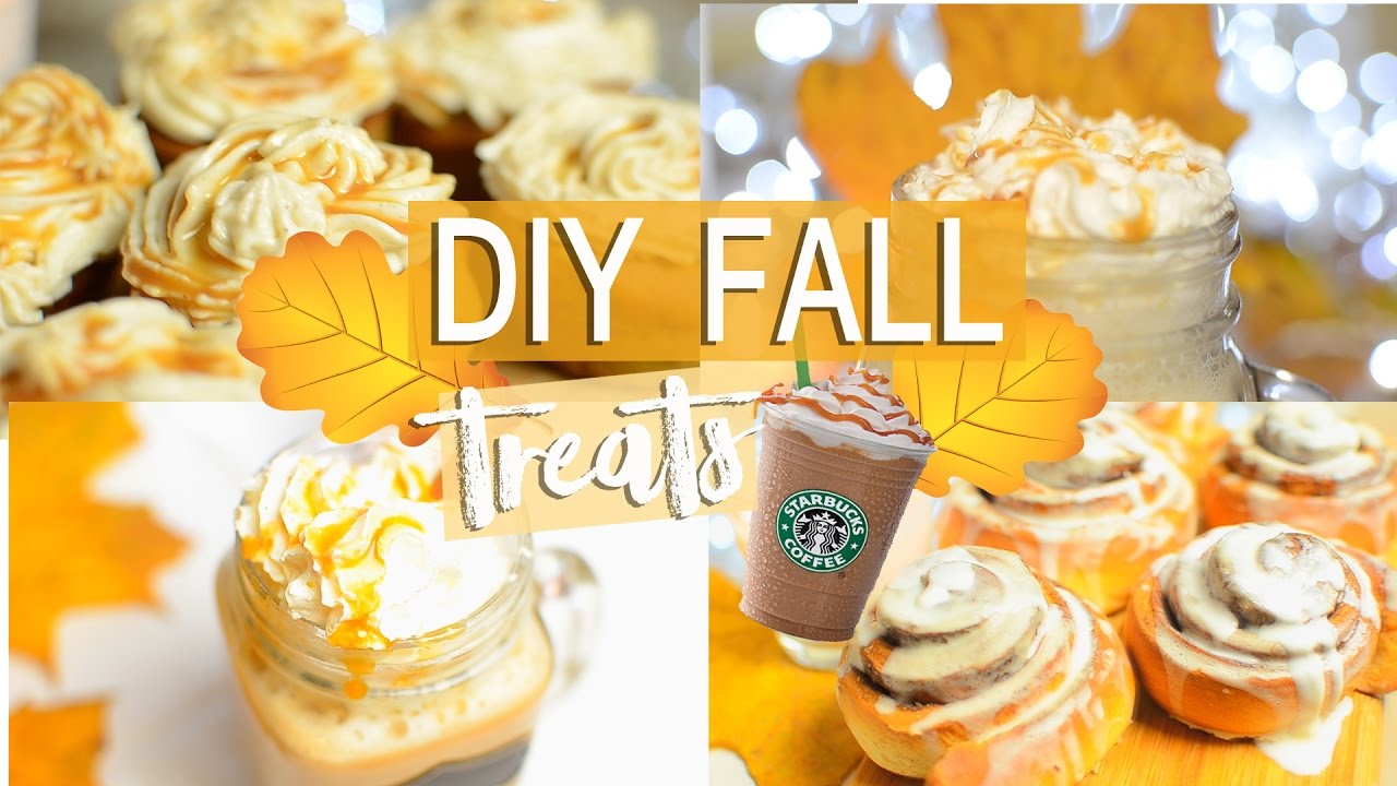 DIY Fall Treats !!! / Делаем осенние ВКУСНЯШКИ !!!