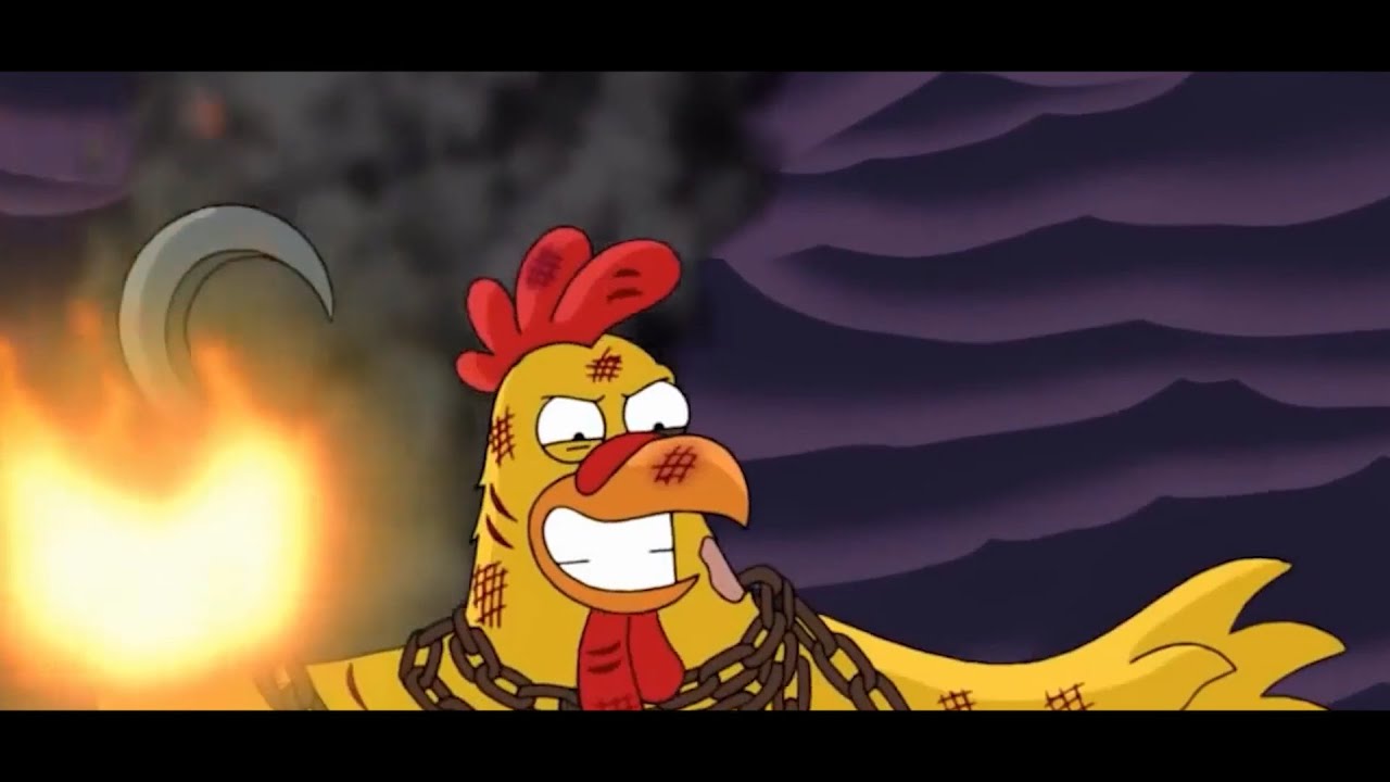 Peter VS Chicken When the DOOM music kicks in.