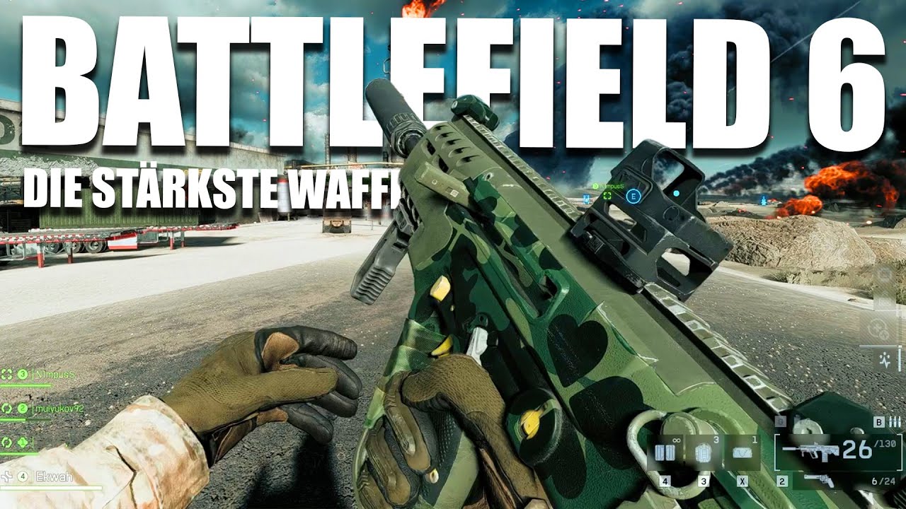 Das ist also die stärkste Waffe in Battlefield 6