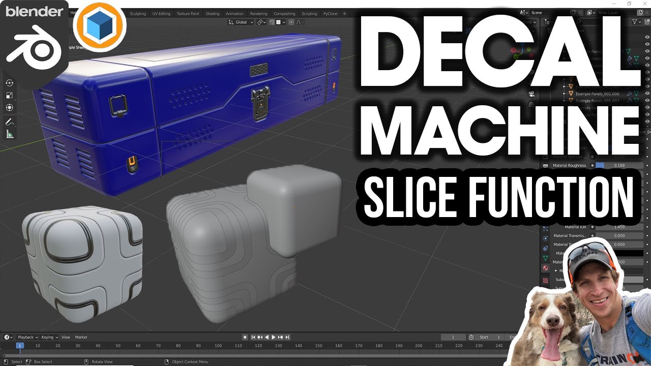 Using SLICES in Decal Machine - Easy, Fast Detail in Your Models!