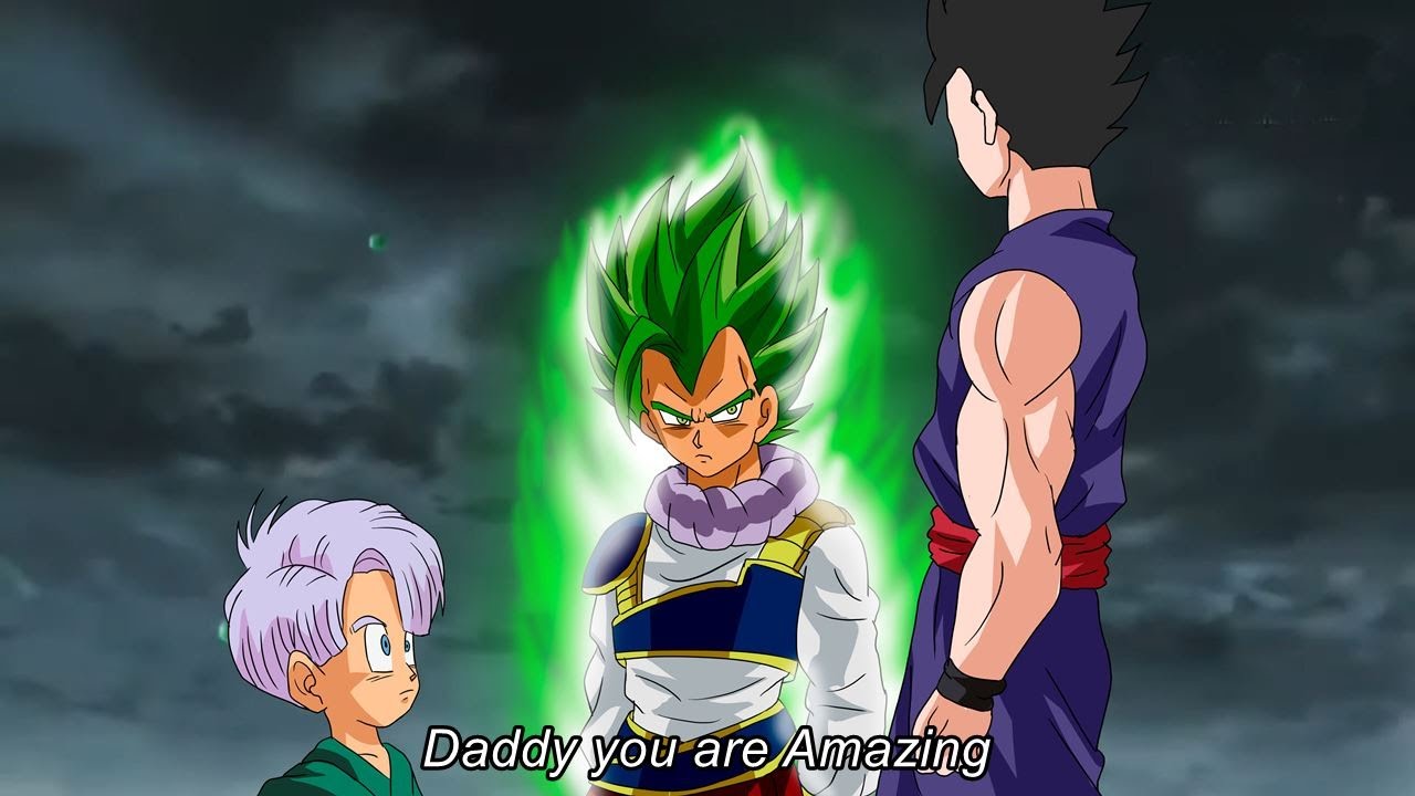 Vegeta awakens the Legendary Form IKARI with the help of KING Yardrat !!!