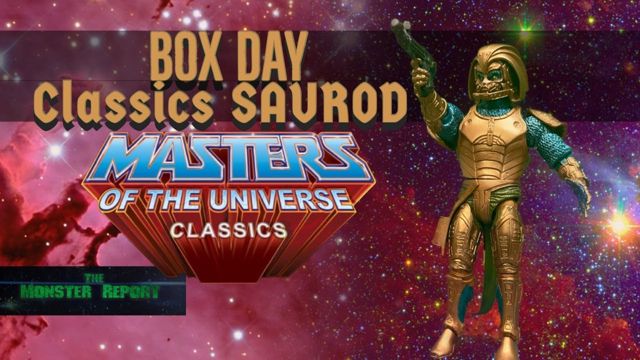 MOTU Classics: Saurod [New Figure Unboxing and Review]