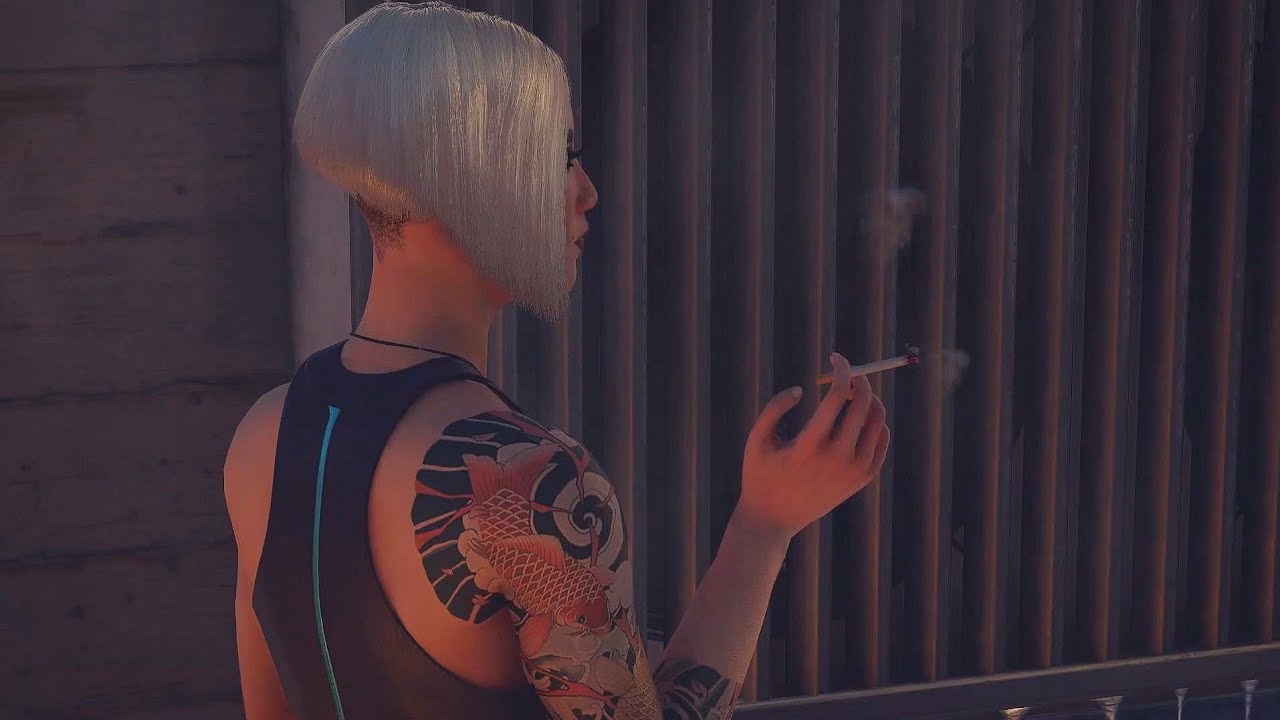 One last cigarette, Ms. Yamazaki