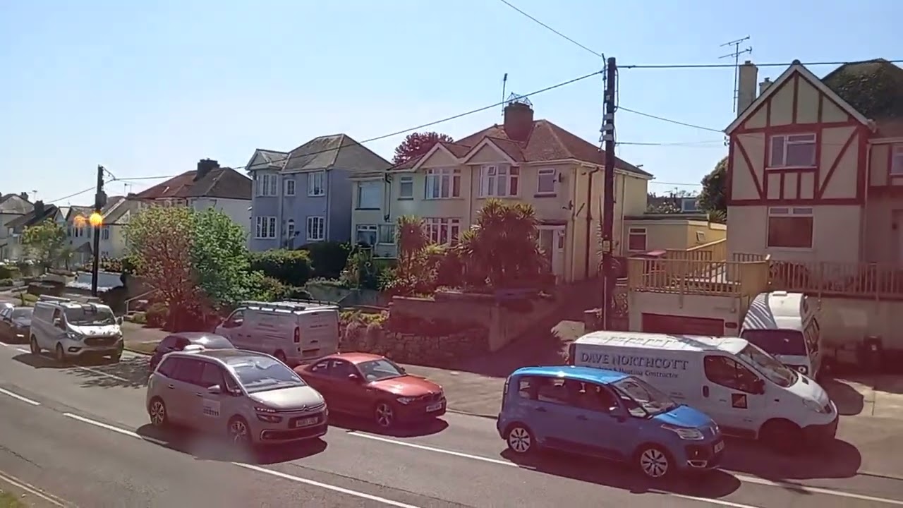 Dawlish Warren to Dawlish by bus is such a awesome ride !!
