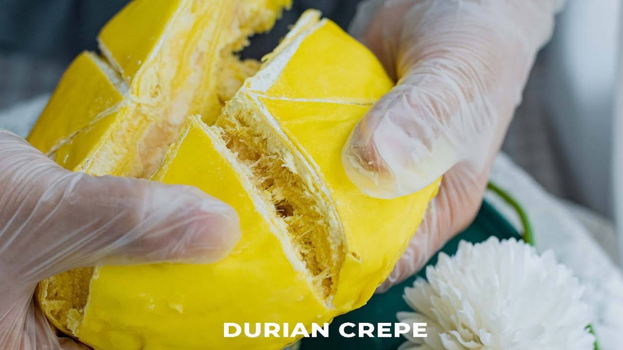 Durian Crepe - Bánh Crepe sầu riêng ngàn lớp - Siêu ngon, dễ làm - Bếp nhà Mint