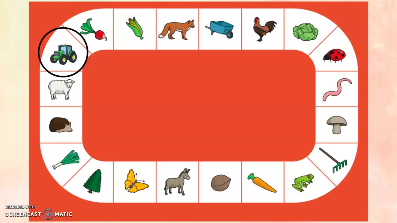 LANGAGE - Balade au jardin 1
