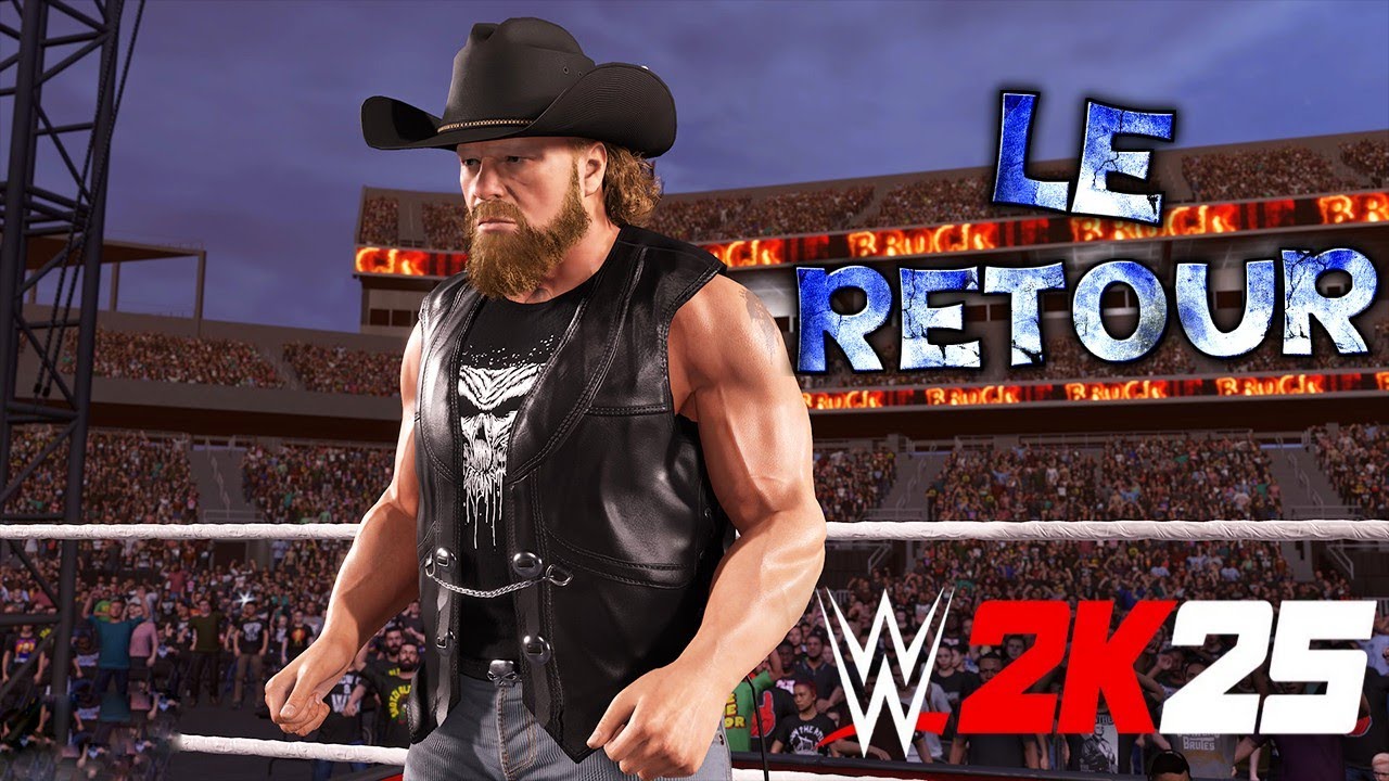 BROCK LESNAR ENFIN DE RETOUR SUR WWE 2K25