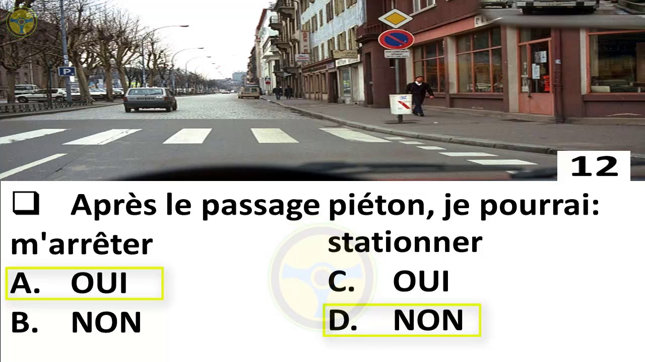 40 Question de code de la route 🚦 Neuvième partie | le code 2020