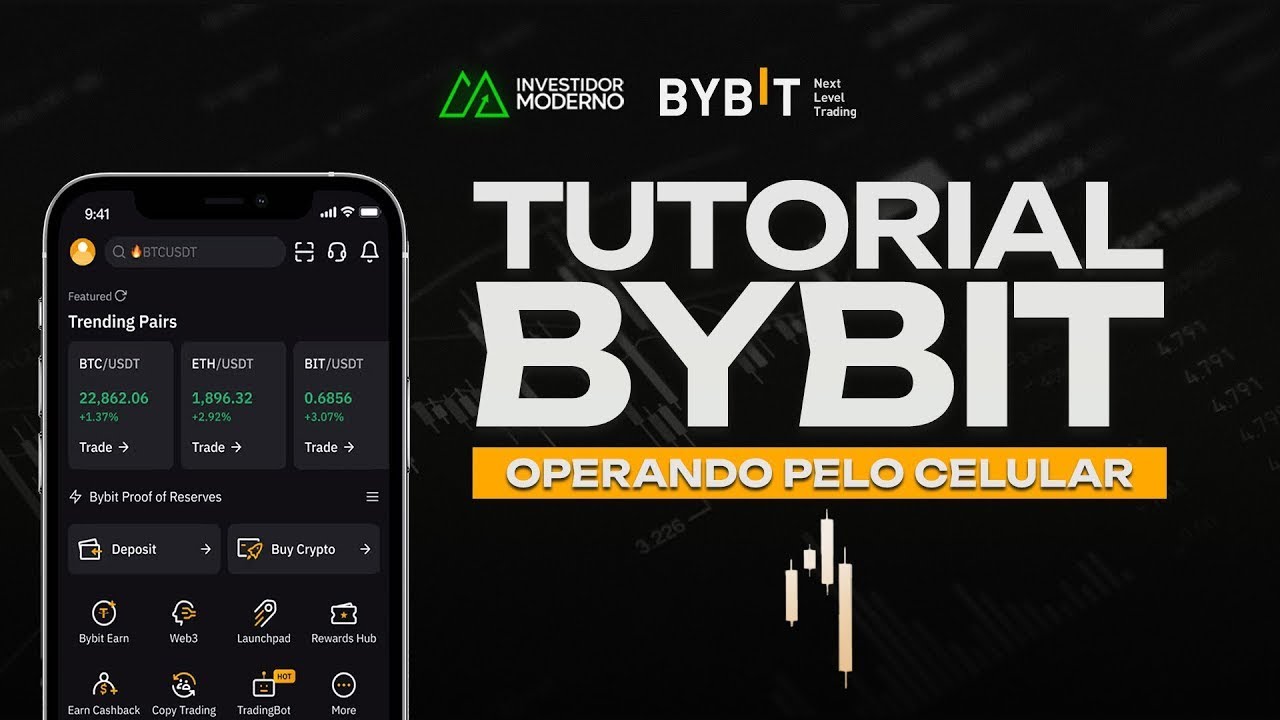 COMO OPERAR FUTUROS NA BYBIT PELO APP CELULAR - TUTORIAL BÁSICO PARA INICIANTE(2023)