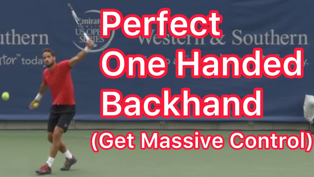 How To Find The Perfect One Handed Backhand Finish (Get Massive Control)