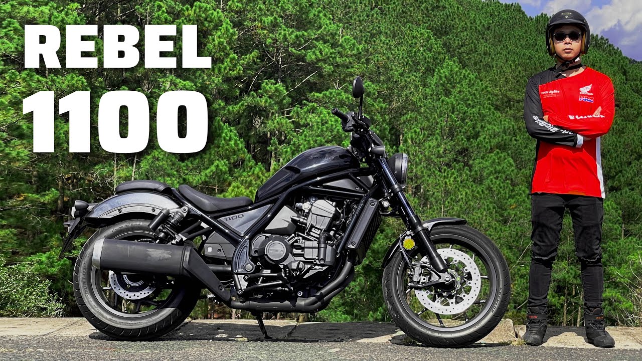 Trên tay Honda Rebel 1100 đầu tiên có mặt tại Việt Nam.