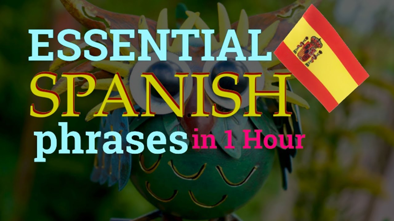 ONE HOUR SPANISH, Easy and Clear | Spanish for Beginners