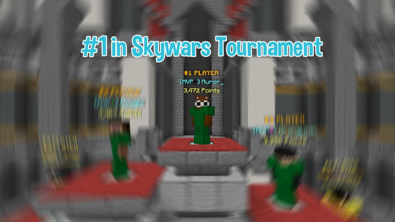 Getting #1 in the Hypixel Skywars Doubles Tournament