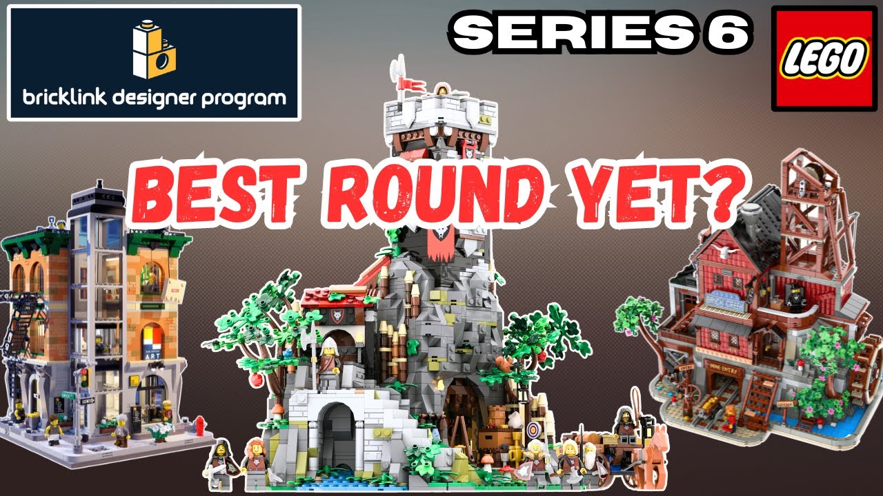 Is Series 6 of the Bricklink Designer Program The Best Round Yet? Winners Revealed!