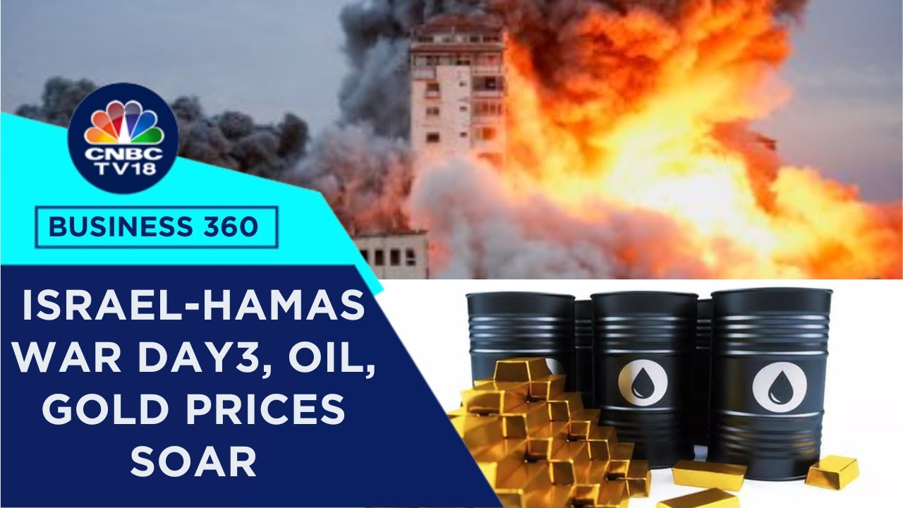 Israel-Hamas War Day3, USA Sends Warship Near Israel, Turmoil Rocks Mkt, Oil Gold Prices Soar