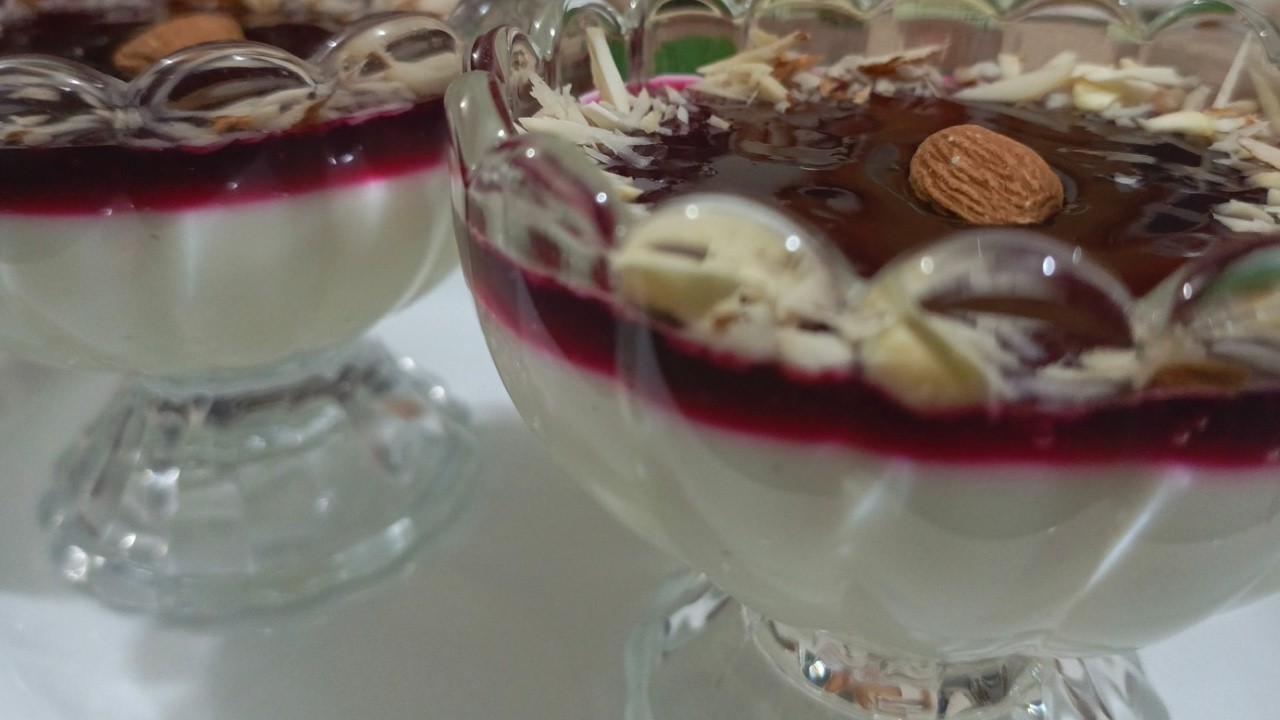 Mahlabia। মাহালাবিয়া রেসিপি। Arabian Dessert Mahalabiya। মাহলাবিয়া রেসেপি। Easy and creamy dessert