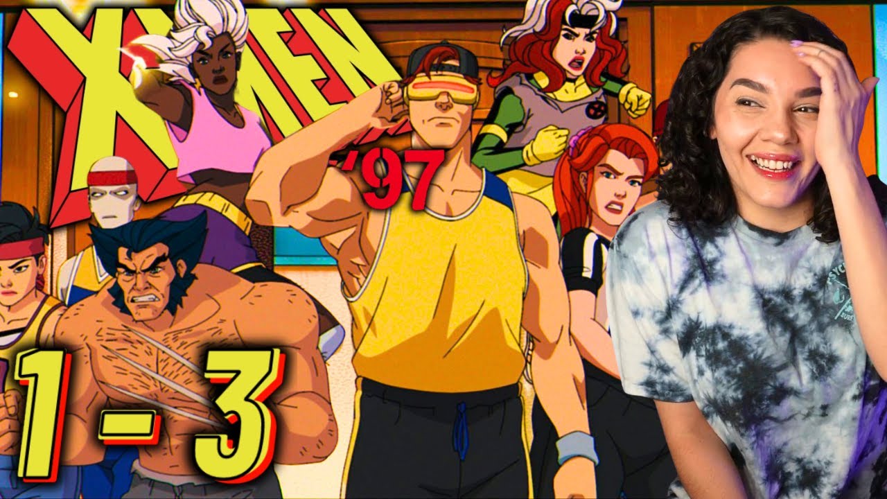 blind X-MEN '97 REACTION 1-3 | Cyclops is cool?