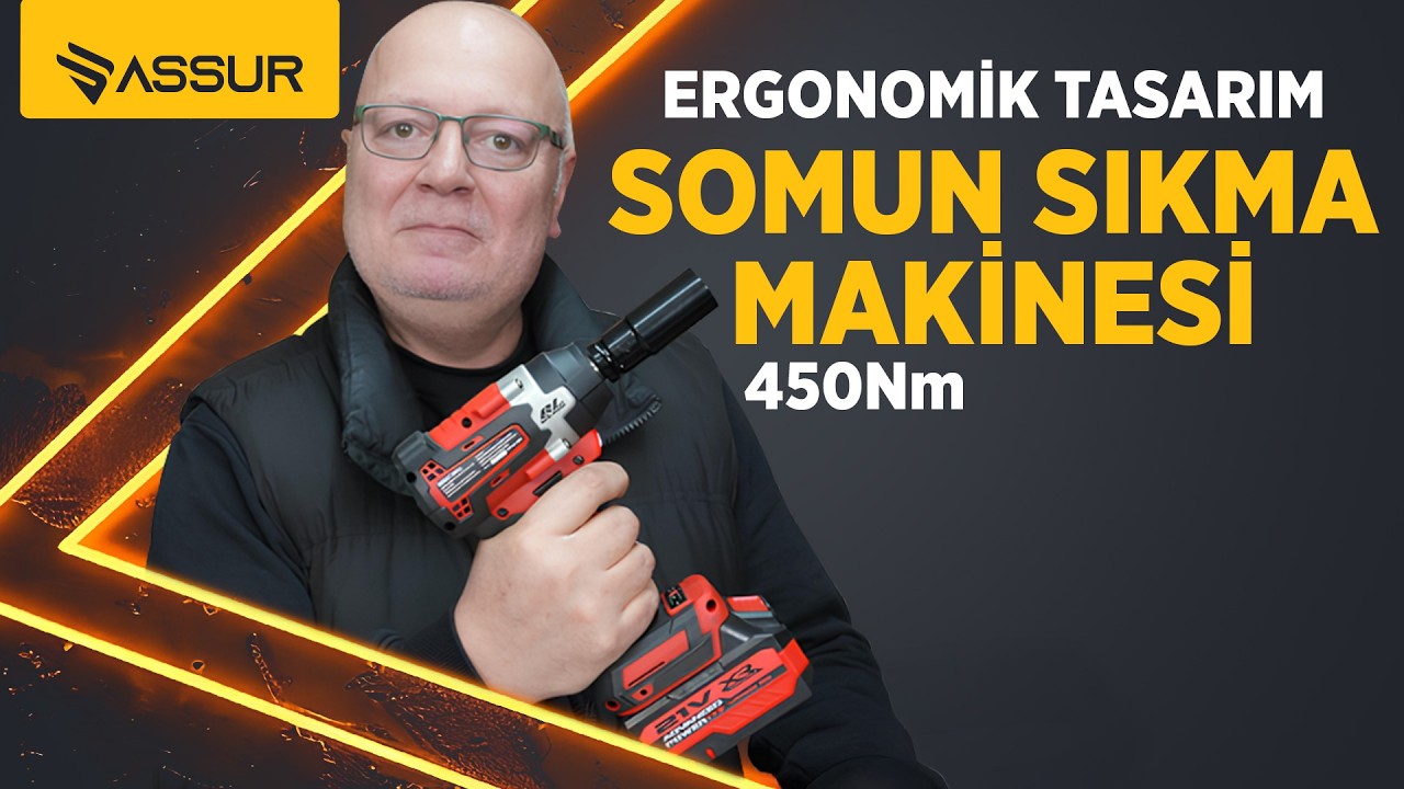 ASSUR ŞARJLI SOMUN SIKMA MAKİNESİ