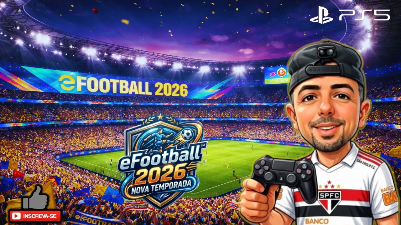 ⚽🎮🔴 LIVE  EFOOTBALL 2026 - SEXTOU NOVA TEMPORADA  - PS5 #efootball