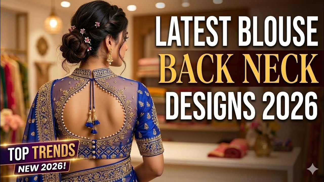 💯❤️‍🩹Trending blouse back neck designs💕 latest model blouse designs 👻 new model blouse designs 2026🥳