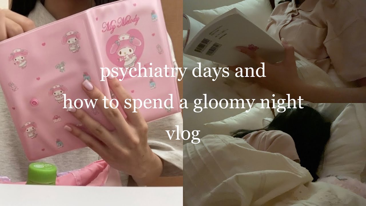 〔vlog〕精神科に通院する日と憂鬱な夜の過ごし方🏥🌜💔