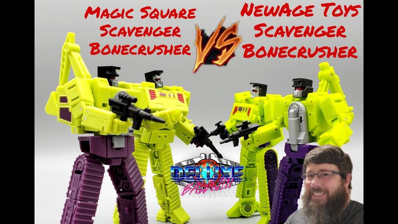 The Best Legends Constructicons? Magic Square and NewAge Scavenger and Bonecrusher Comparisons.