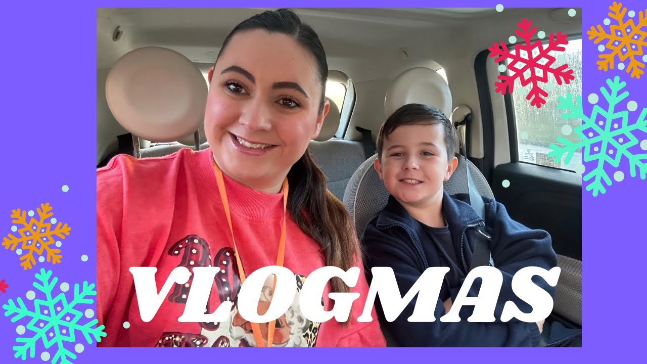 VLOGMAS.. A Real Life Monday Spent With Us!