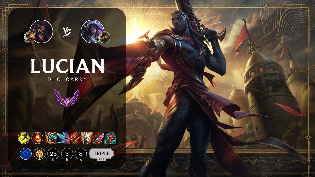 Lucian ADC vs Kai'Sa - EUW Master Patch 14.5
