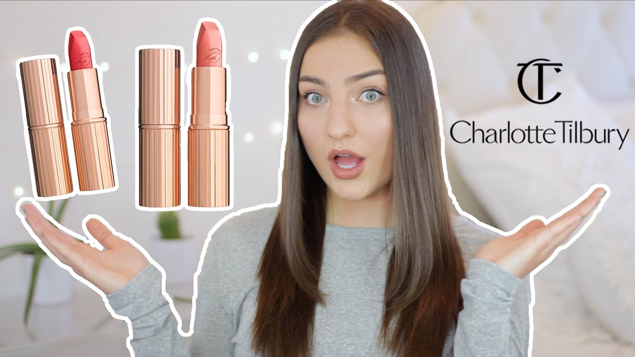 Charlotte Tilbury Lipstick Collection + Swatches