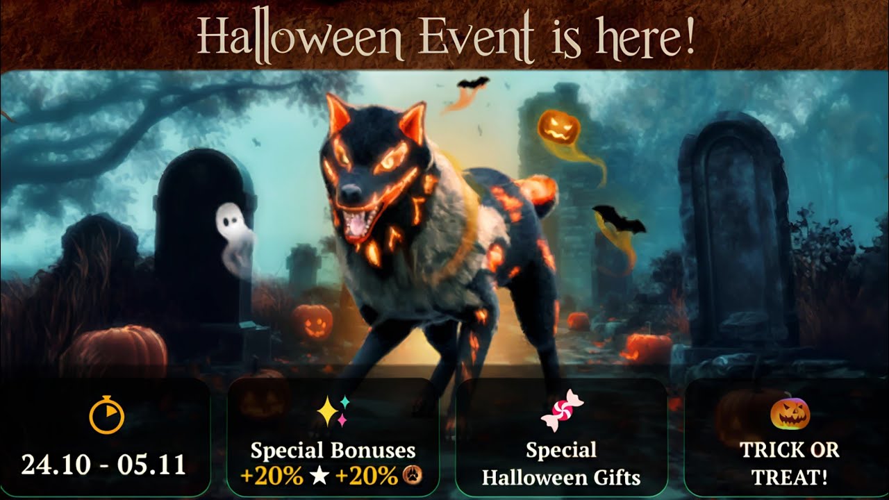 The Wolf - Halloween Event 2025 is Here With Spider Wolf Skin! 🕷️🎃