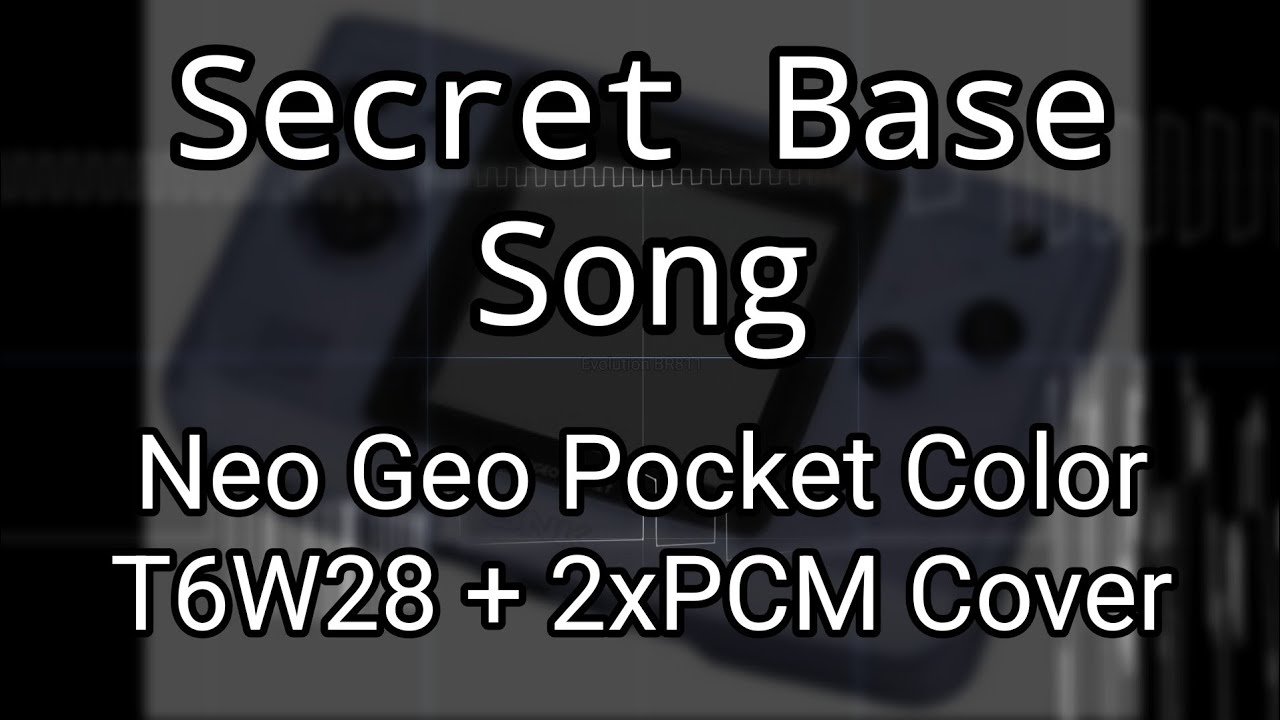 Secret Base - Original Music (Neo Geo Pocket Color Cover, T6W28 + 2xPCM)
