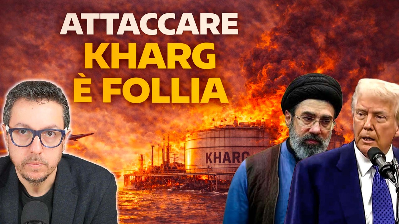 ATTACCARE KHARG PUÒ FAR ESPLODERE IL PETROLIO | L’AZZARDO DI TRUMP