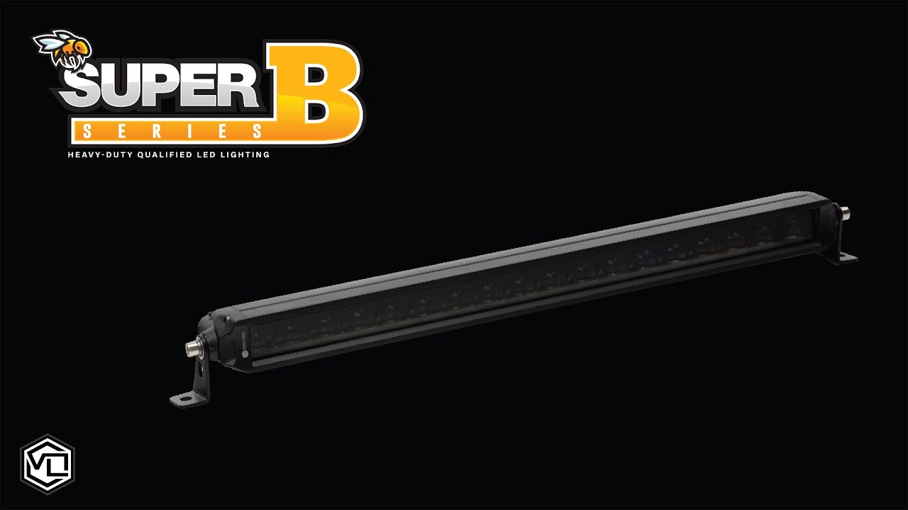 High output. Multi function. Street legal. | Super B Series Light Bar by Vivid Lumen