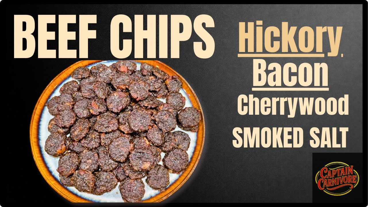 Hickory Beef Chips (with Bacon & Cherrywood Smoked Salt)