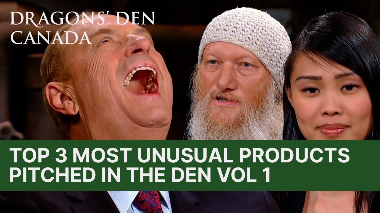 Top 3 Most Unusual Products Pitched In The Den | Vol.1 | Dragons' Den Canada