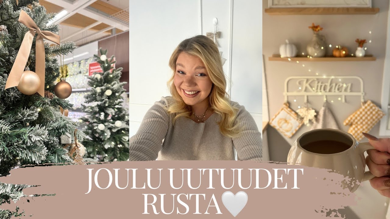 Rusta Joulu uutuudet & hei hei syksy ✨🧡 | nellarosaliina