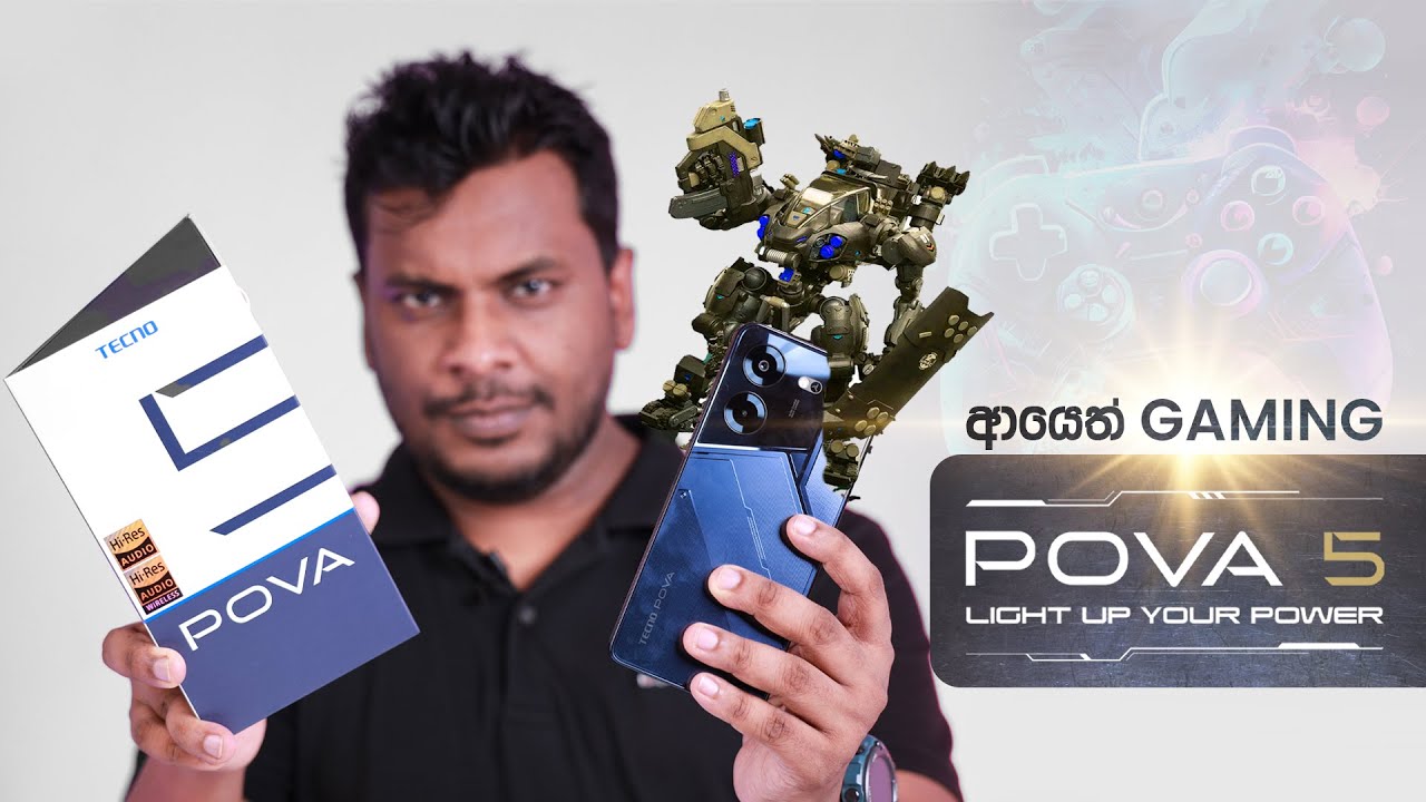 Tecno Pova 5  Gaming Phone in Sri Lanka