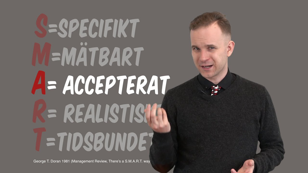 Smarta Mål - Så når du dina mål