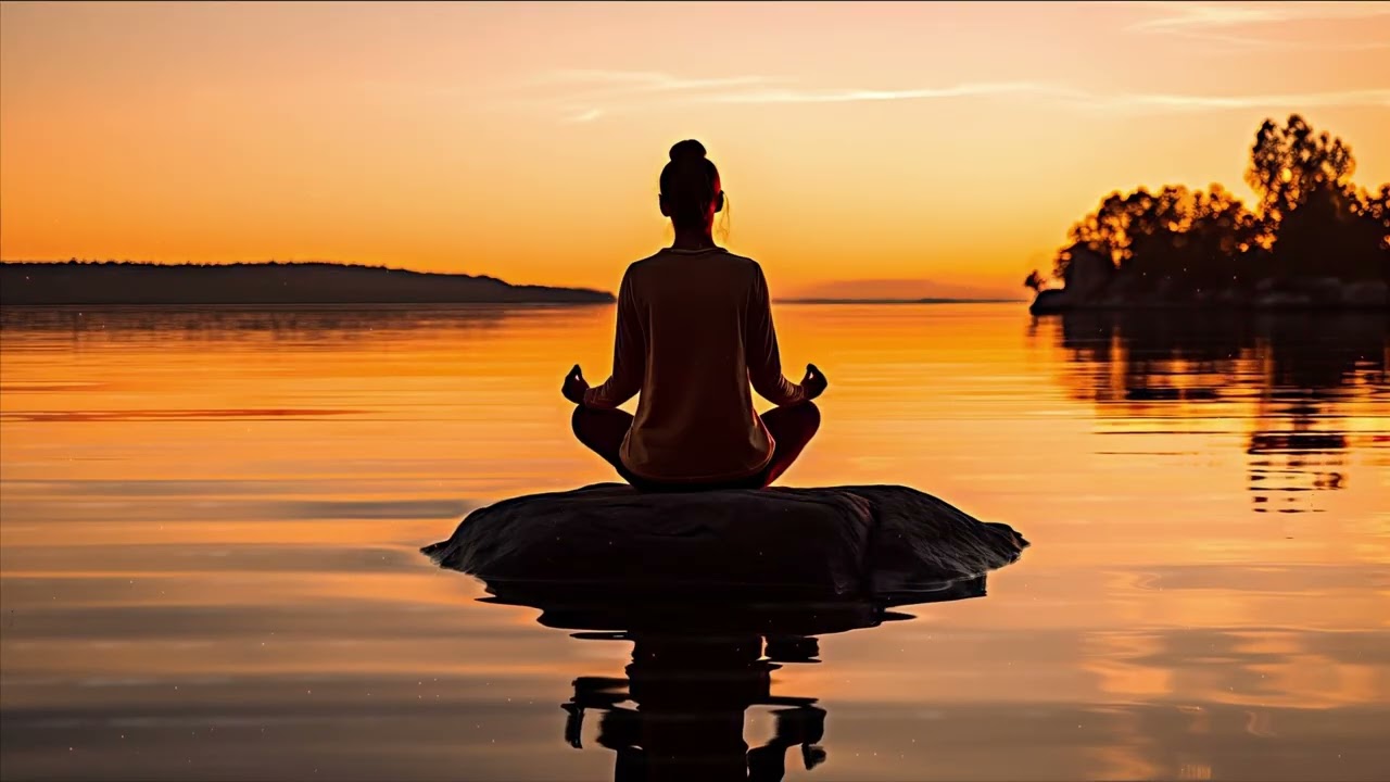 528Hz Healing Meditation | Calm Frequency for Yoga, Deep Relaxation & Sleep (1 Hour)