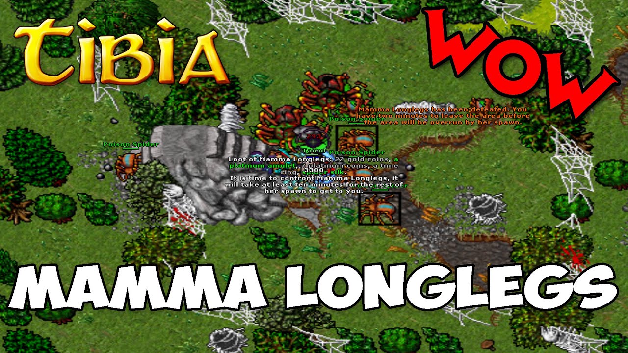 Spider Nest - Mamma Longlegs - Tibia - Mini World Changes