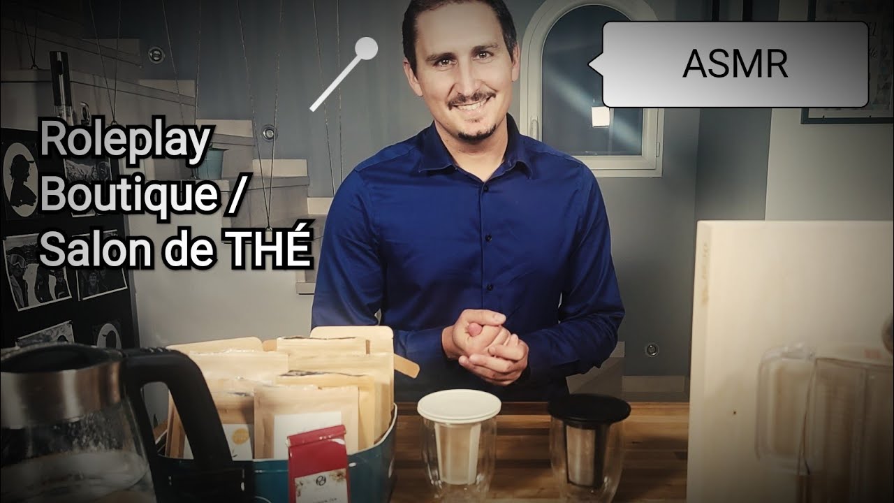 ASMR⚪Roleplay Boutique / Salon de Thé 🍵 Flirt avec une cliente 💘
