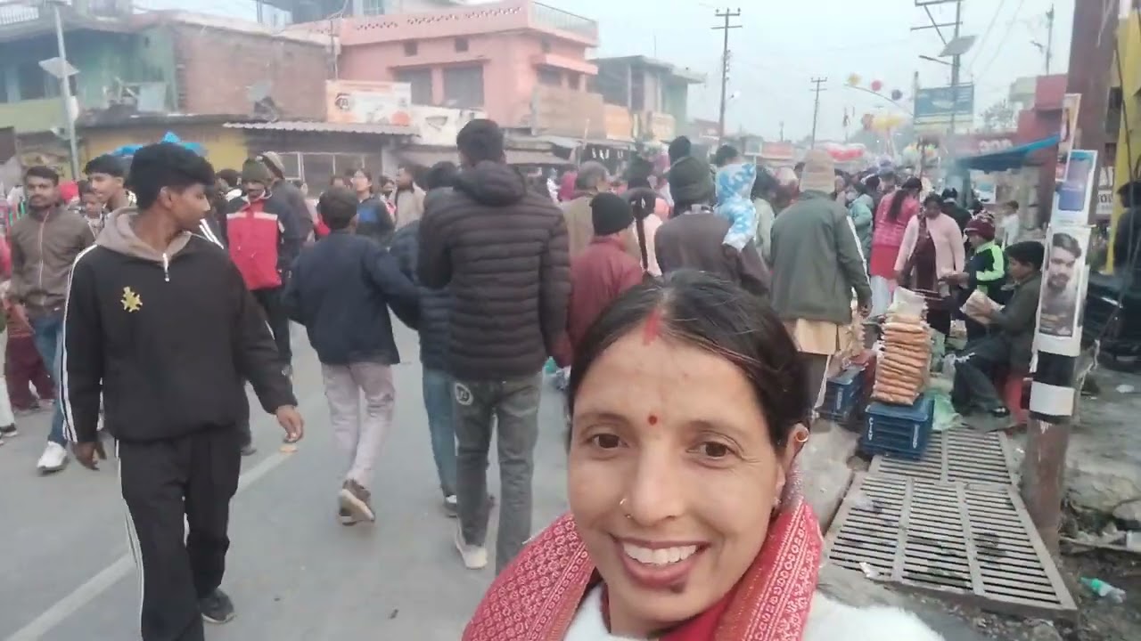 मकर संक्रांति  की हार्दिक शुभकामनाएं गेंद मेल किशनपुर @BabitaNegi25 #kotdwarvlog #uttarakhand 