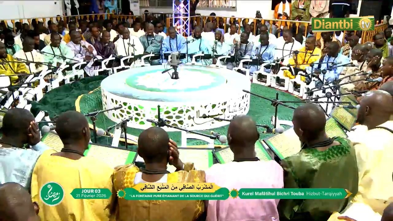 🔴En Direct Al Mashrabu’ ç çâfî minal manbahi’s Shâfî | 3e Jour Ramadan 1447 h - 21 Février 2026