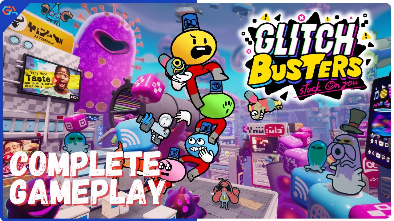 Glitch Busters: Stuck On You Full Gameplay