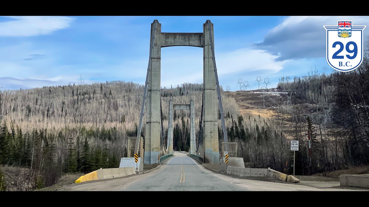 [2023/62] BC Highway 29 - Fort St. John to Chetwynd via Hudson's Hope - Don Philips Way