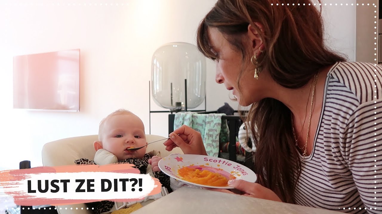 SCOTTIE HAAR EERSTE HAPJES?!  - SuperSaar #Vlog 107