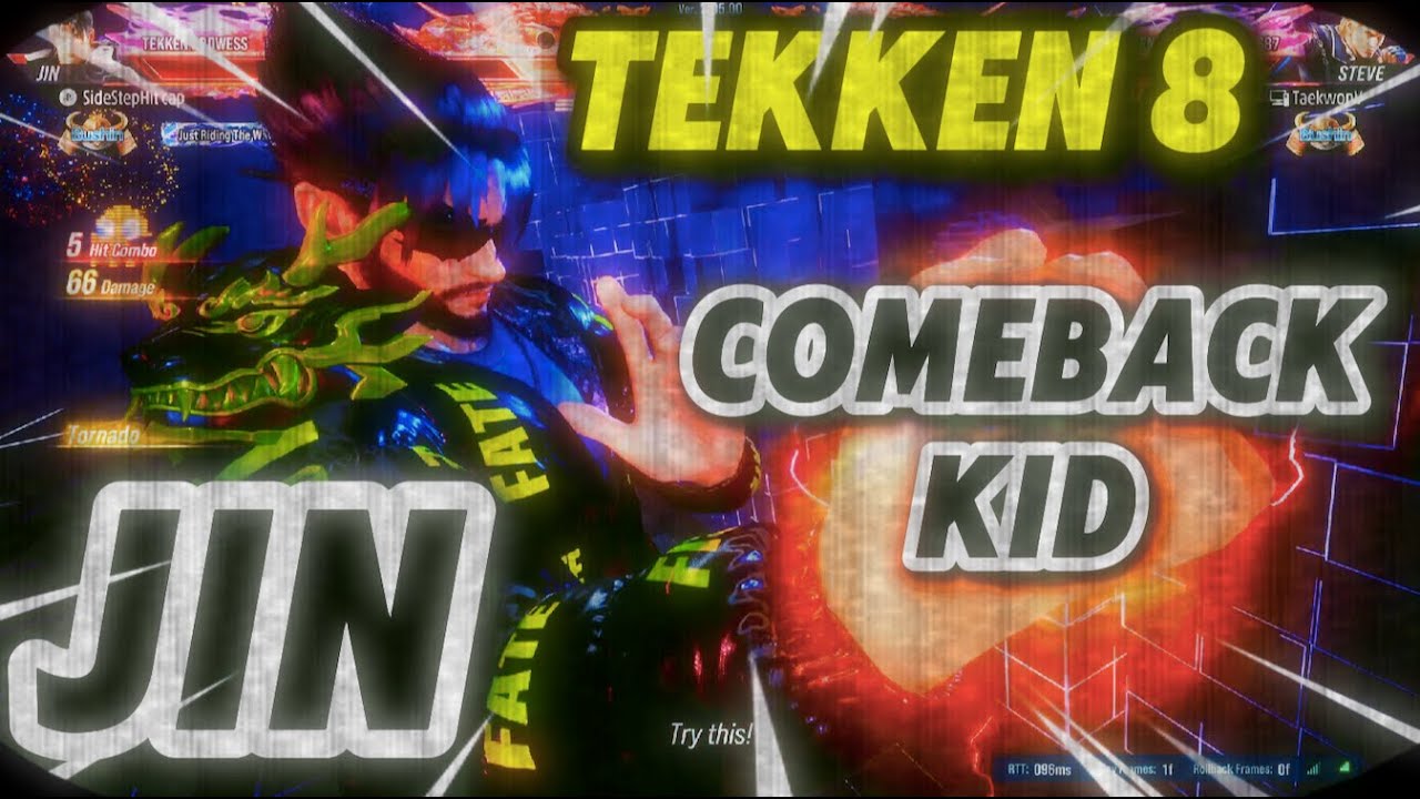 (THE GREEN HORNET) JIN THE COMEBACK KID | TEKKEN 8 | SEASON 2 | GamingWithRXNIN